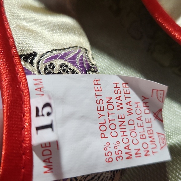 Tradiotional ChineseKids Cream and Red Set Size 15. - Picture 4 of 15